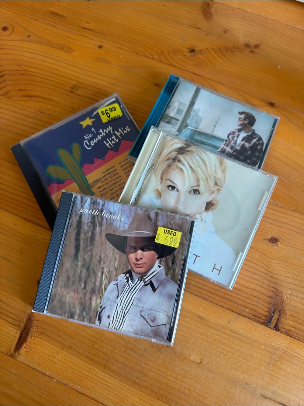 Country & Rockabilly vintage music CD lot of 4, 80s 90s